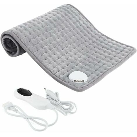 Coussin chauffant électrique, coussin chauffant à arrêt automatique, couverture chauffante avec 10 réglages de température