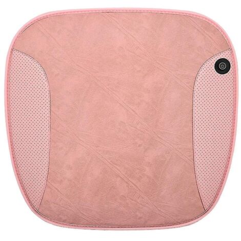 Coussin chauffant électrique USB pour siège, chaise ou siège auto - Rose
