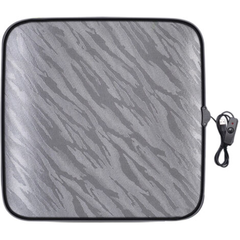 Coussin chauffant épais USB pour siège auto ou chaise de bureau, Accessoires portable pour voiture