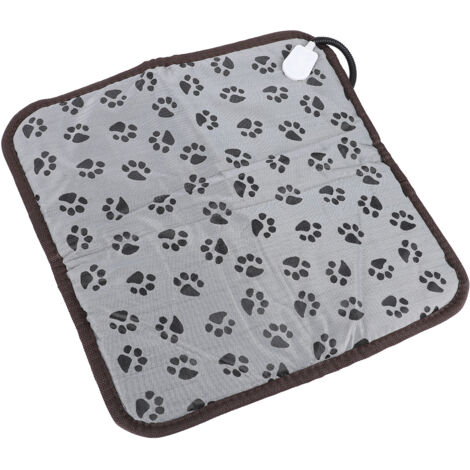 Coussin chauffant pour animaux de compagnie, résistant à la mastication, couverture chauffante électrique pour chien et chat, température réglable, chauffage pour maison, prise ue, 220V