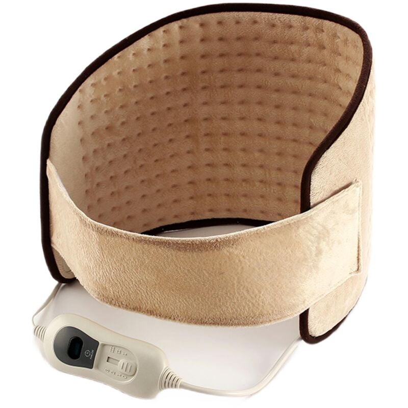 Purline - Coussin électrique chauffant pour lombaires 100W laine beige