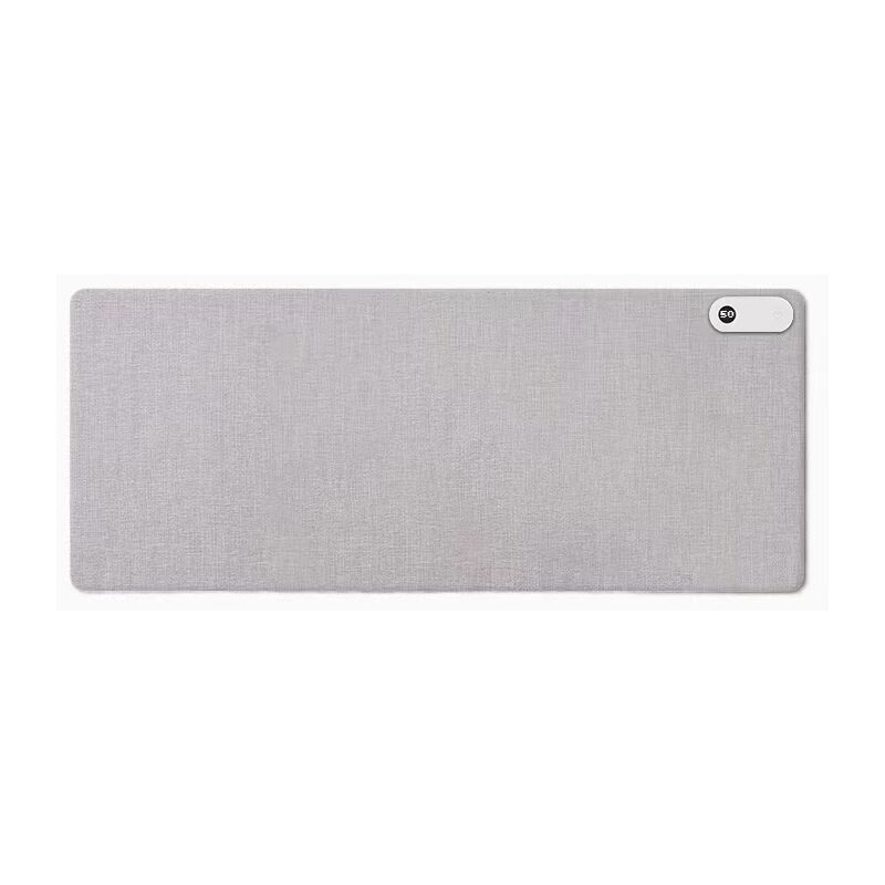 Coussin chauffant, tapis de souris chauffant Winter Warm Office Desk Pad (gris) 1 pièce