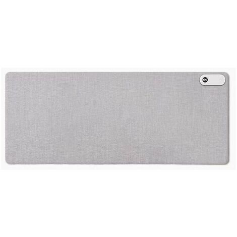 Coussin chauffant, tapis de souris chauffant Winter Warm Office Desk Pad (gris) 1 pièce