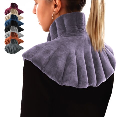 Coussin chauffant, tour de cou pour épaules et nuque - Mauve - VIvezen