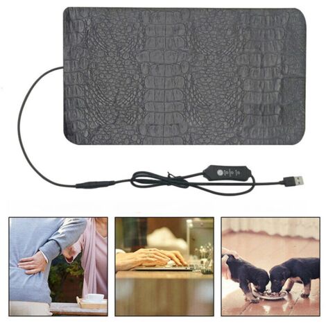 Tapis de souris chauffant USB pour hommes et femmes Noir - Tapis de souris  - Achat & prix