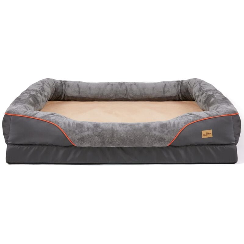 Coussin Chien Déhoussable Orthopétique - Canapé Chien Grande Taille Petit Matelas Mousse à Mémoire de Forme - xxxl 135x100x33cm
