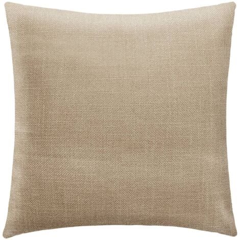Coussin Clem beige 40x40cm - Atmosphera créateur d'intérieur