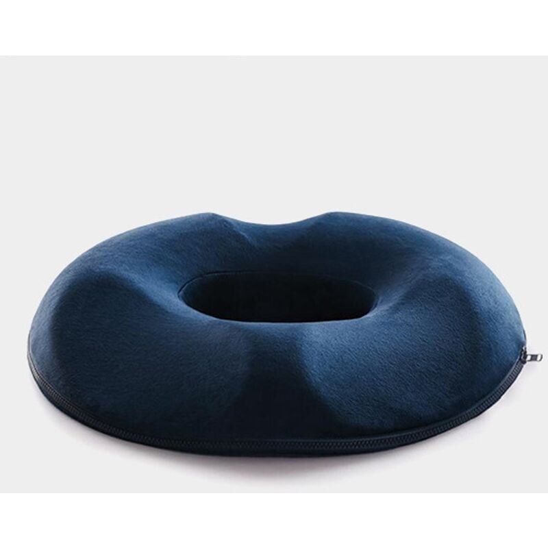 Euritecsa - Coussin Coccyx Orthopédique - Bouée Médicale Ergonomique en Gel et Mousse à Mémoire de Forme