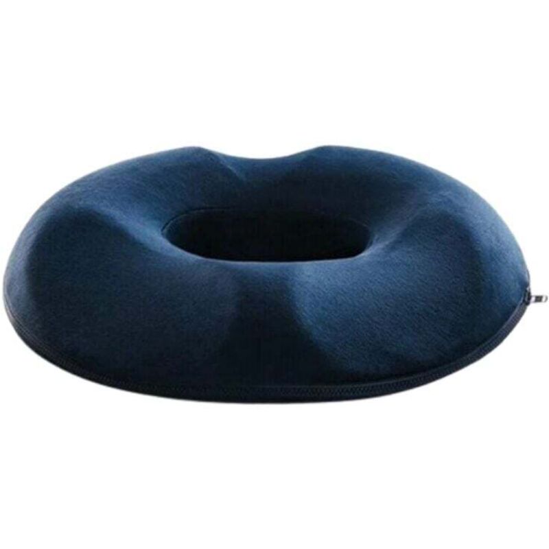 Coussin Coccyx Orthopédique - Bouée Médicale Ergonomique en Gel et Mousse à Mémoire de Forme Trimec