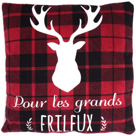 Coussin COSY avec fourrure