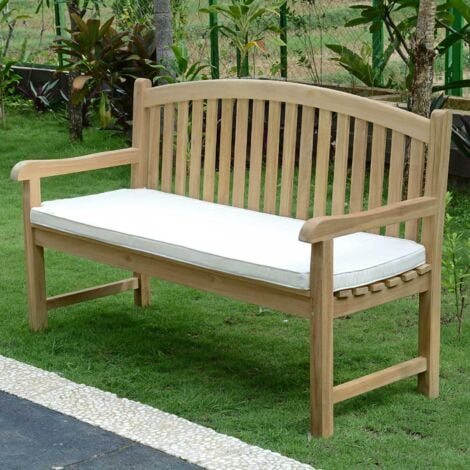 Coussin crème pour banc 150 cm