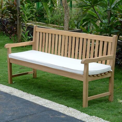 Coussin crème pour banc 180 cm
