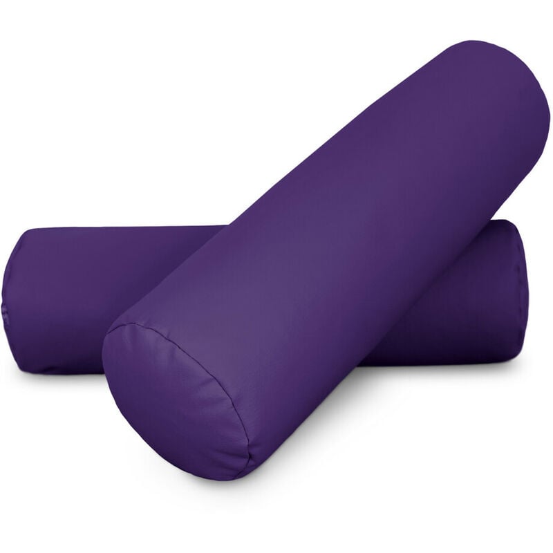Coussin cylindrique 50x15 Lilas PACK 2 UNITÉS 50x15 Lilas - Lilas