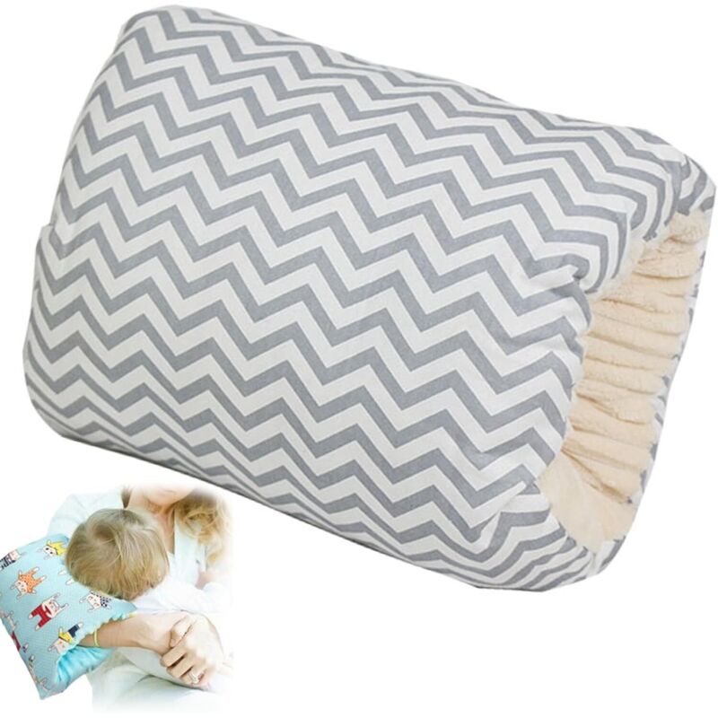 Coussin d&rsquo;allaitement ergonomique &ndash; soutien t&ecirc;te/nourrisson, confortable pour allaitement (mod&egrave;le