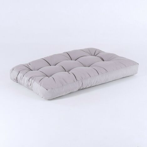 Coussin d'appui pour palette | Dimensions: 80x120x16 cm | Couleur luxe cappuccino | Repousse l'eau - Luxe Cappuccino