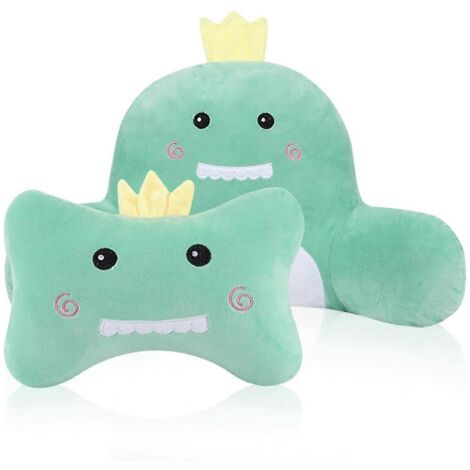 Coussin d'appui-tête et de soutien lombaire pour voiture, kit d'oreiller cervical pour voiture