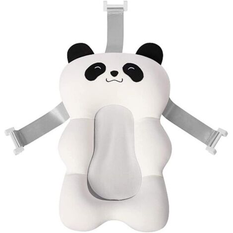Coussin de bain flottant pour bébé 0-12 mois, antidérapant, avec suspension, doux et sécurisé