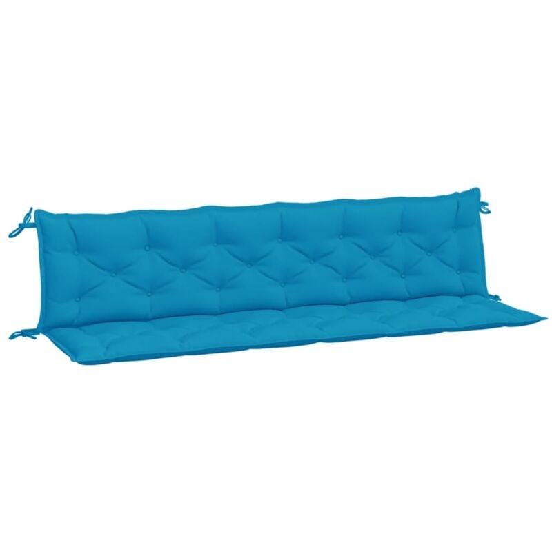Coussin de balancelle Bleu clair 200 cm Tissu