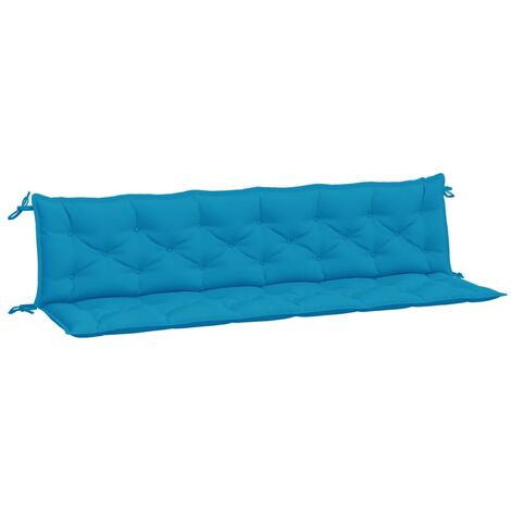 Coussin de balancelle Bleu clair 200 cm Tissu