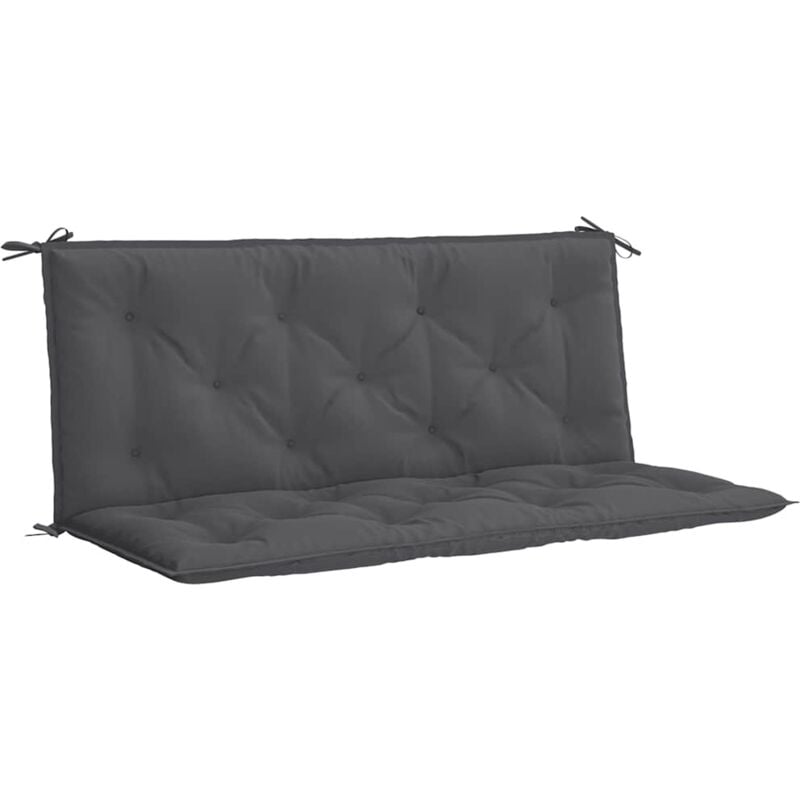Vidaxl - Coussin de banc de jardin anthracite tissu oxford
