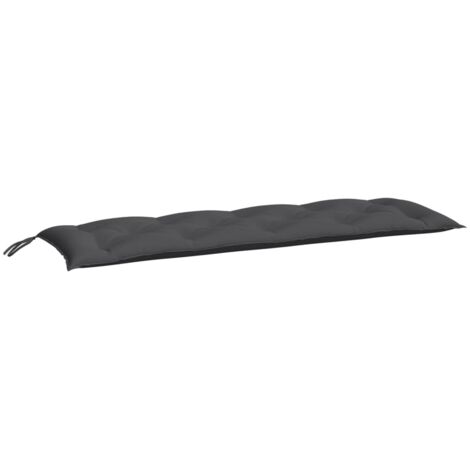 Coussin de banc de jardin anthracite 150x50x7 cm tissu oxford