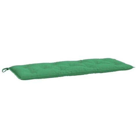 Coussin de banc de jardin vert 120x50x7 cm tissu oxford vidaXL (SKU produit : 92543159  SKU Offre : 722ZD21)