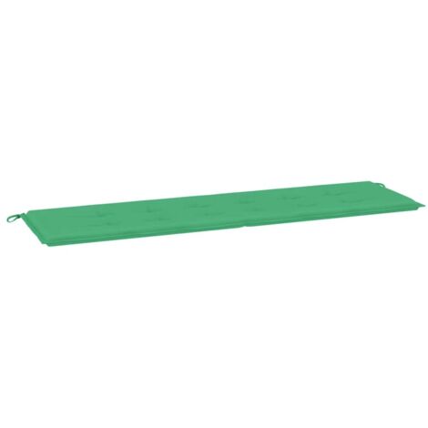 Coussin de banc de jardin vert 180x50x3 cm tissu oxford