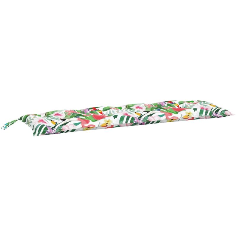 Coussin de banc de jardin，Coussin d'extérieur multicolore 150x50x7 cm tissu oxford CFW196642