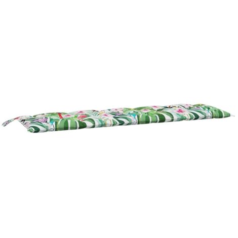Coussin de banc de jardin，Coussin d'extérieur multicolore 180x50x7 cm tissu oxford CFW846425