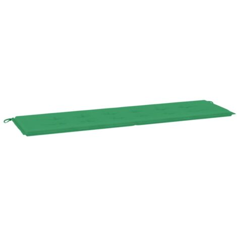 Coussin de banc de jardin，Coussin d'extérieur vert 180x50x3 cm tissu oxford CFW180089