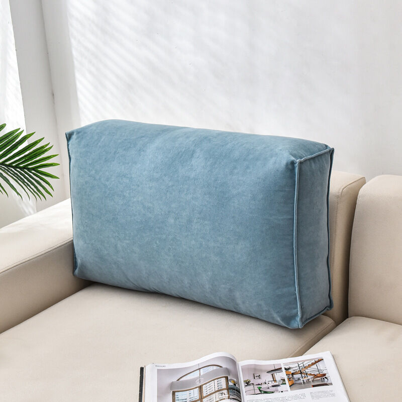 Coussin de canapé, Grand Dossier et, Coussin de Taille Confortable pour Lecture Soutien Lombaire pour Sofa（60X12X45cm）