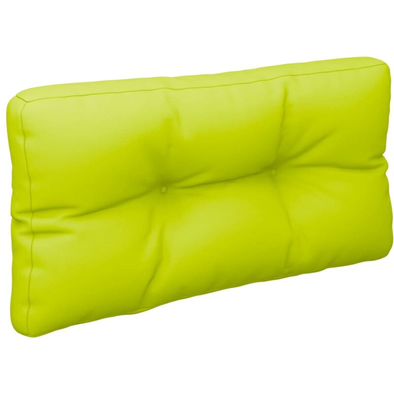 Coussin de canapé palette Vert vif 70x40x12 cm