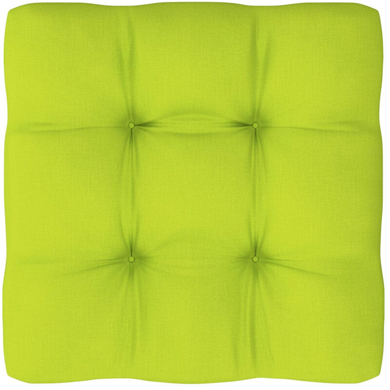 Coussin de canape palette Vert vif 80x80x12 cm