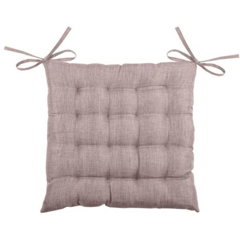 Coussin de chaise BEA 40x40 rose poudré