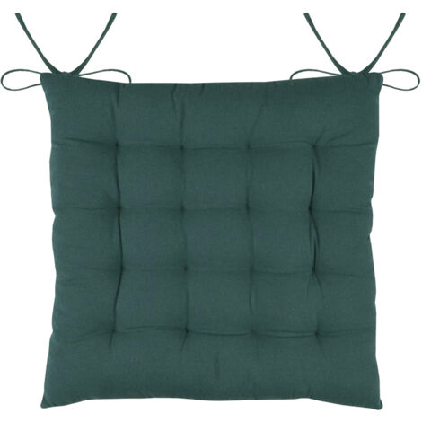 Coussin de chaise en coton Cobalt 38 cm