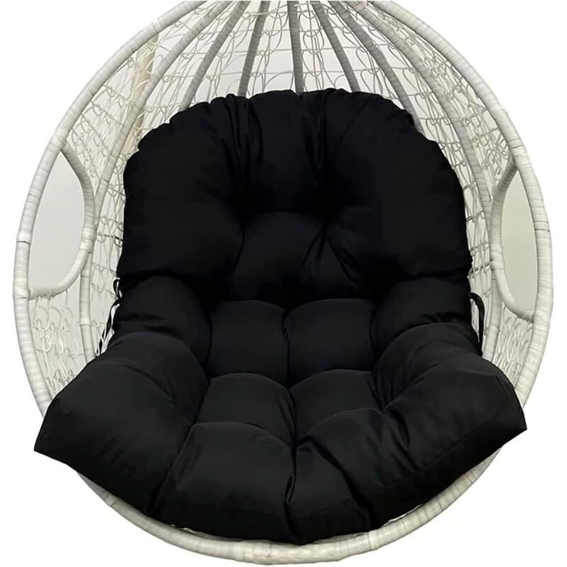 Coussin de chaise en forme d'œuf, coussin amovible pour chaise suspendue, coussin d'assise pour fauteuil hamac, coussin de rechange pour balancelle