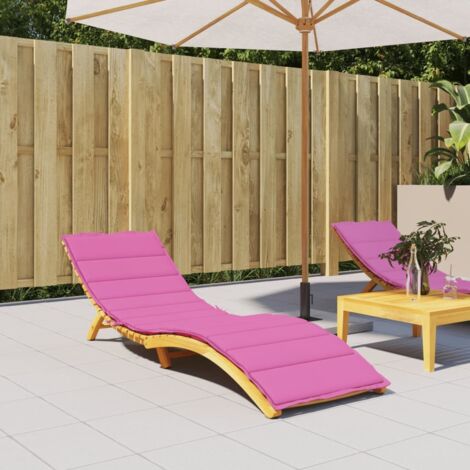 Coussin de chaise longue  Coussin de siège  Coussins pour Fauteuil rose tissu oxford BSRHS301762