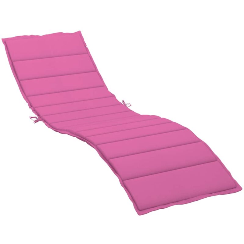 Coussin de chaise longue rose tissu oxford