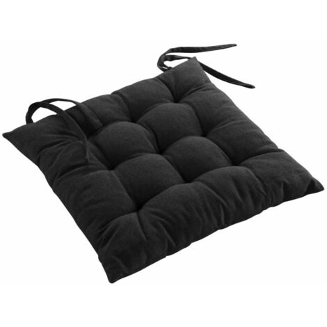 Coussin de Chaise "Mistral" 40x40cm Anthracite