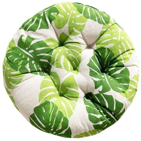 Coussin de chaise rond, coussin décoratif pour la maison, le bureau, le jardin, le Patio, siège Tatami, intérieur et extérieur, 40x40cm
