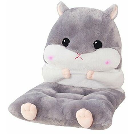 Coussin de Chaise Siamois Chaud Coussin d'Assise Siège Détachable Galettes de Chaise Epais Doux Motif Hamster Mignon Coussin de Jardin Exterieur Fauteuil Bureau Cuisine Salle à Manger Confortable