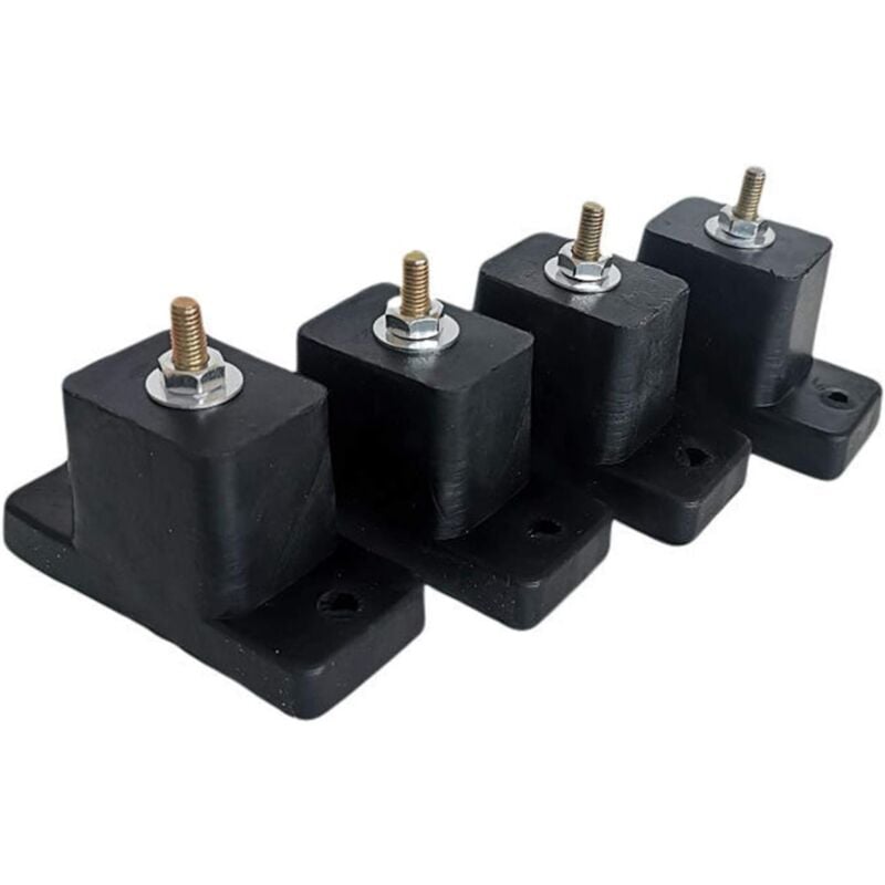 Coussin de Choc pour climatisation, Support Anti-dérapant en Caoutchouc pour climatiseur, Support Anti-Vibration, Pied Antichoc pour climatiseur