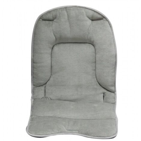 Coussin de confort pour chaise haute bébé enfant gamme Ptit - Gris perle - Monsieur Bébé
