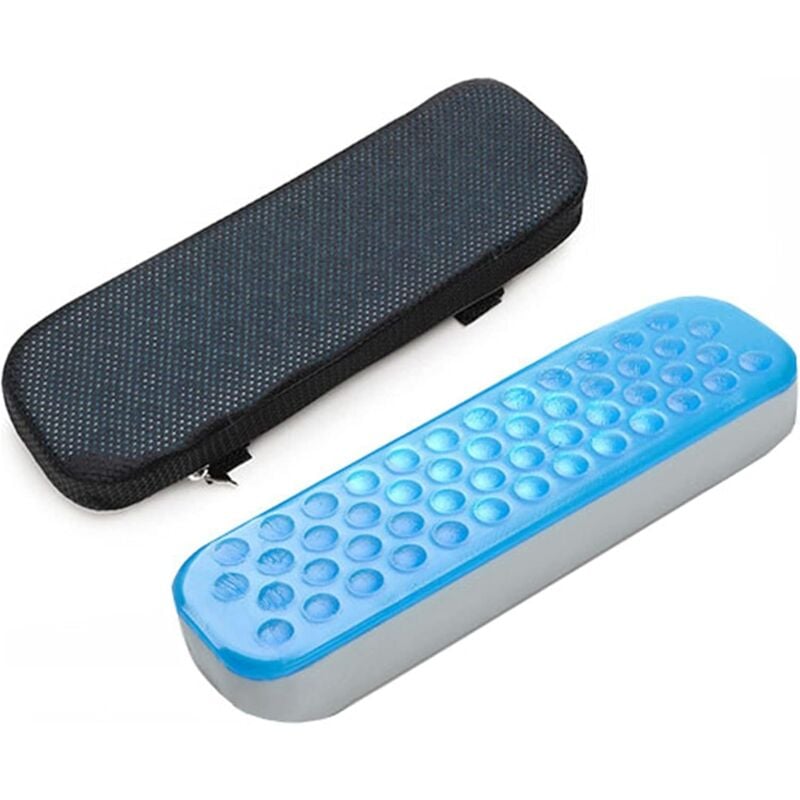 Aougo - Coussin De Coude, Multifonction Coussin Accoudoir Gel Coussin Chaise Bureau Accoudoir pour Chaise De Bureau, Fauteuil Roulant, Chaise De Jeu