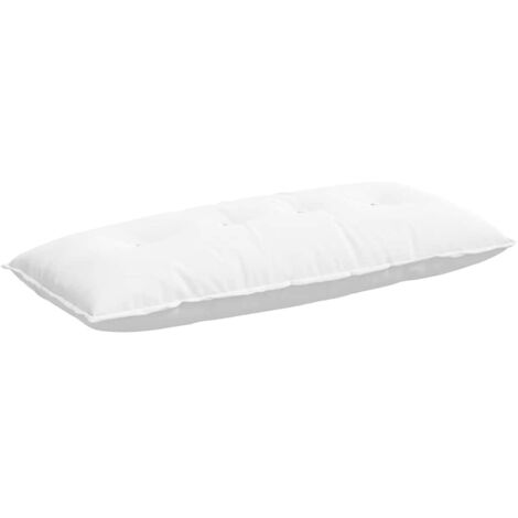 Coussin de Dos Blanc 120 x 19 x 50 cm tissu CFW66380
