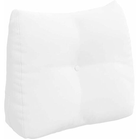 Coussin de Dos Blanc 60 x 24 x 50 cm tissu CFW27887
