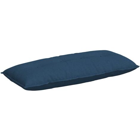 Coussin de Dos Bleu 120 x 19 x 50 cm tissu CFW11650