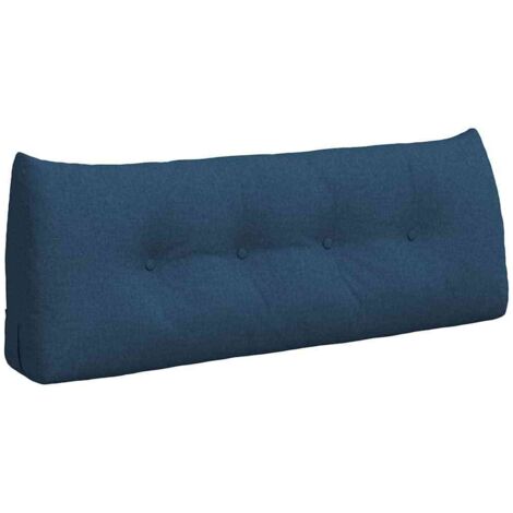 Coussin de Dos Bleu 120 x 24 x 50 cm tissu CFW10402