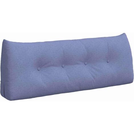 Coussin de Dos Bleu denim 120 x 24 x 50 cm tissu CFW29408
