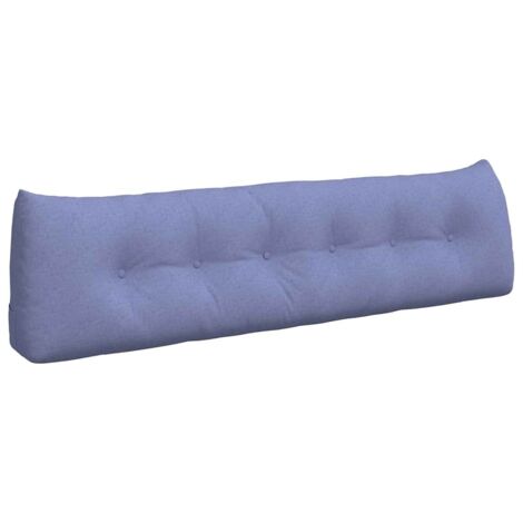 Coussin de Dos Bleu denim 180 x 24 x 50 cm tissu CFW77303